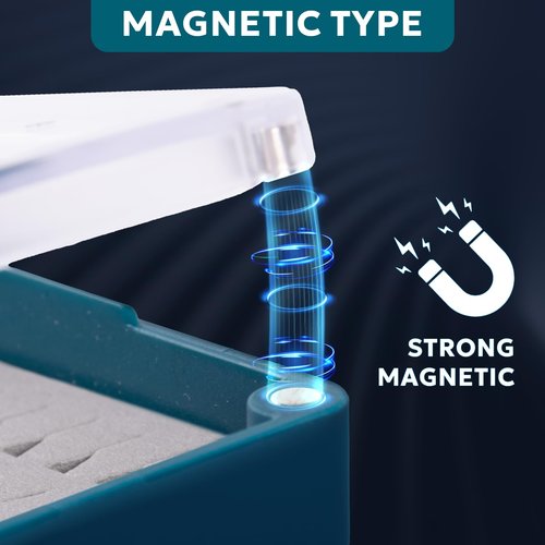 SF Fly Fishing Box Magnetic Closure Easy Grip Foam PC Material Clear Lid Trout Flies Fly Box For Nymphs and Streamers Fly Box Liner