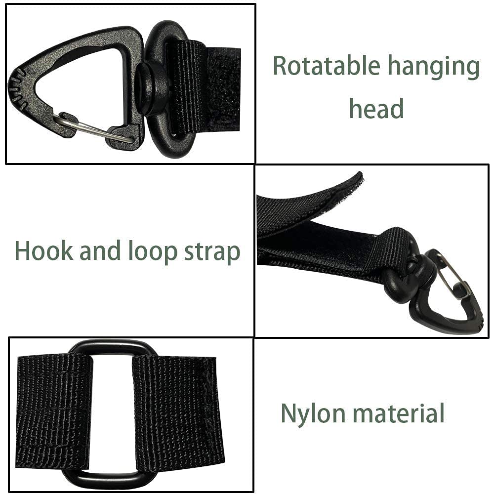 2Pcs SkySmile Glove Holder Strap Climbing Rope Keeper Multi-Purpose Glove Hook Buckle
