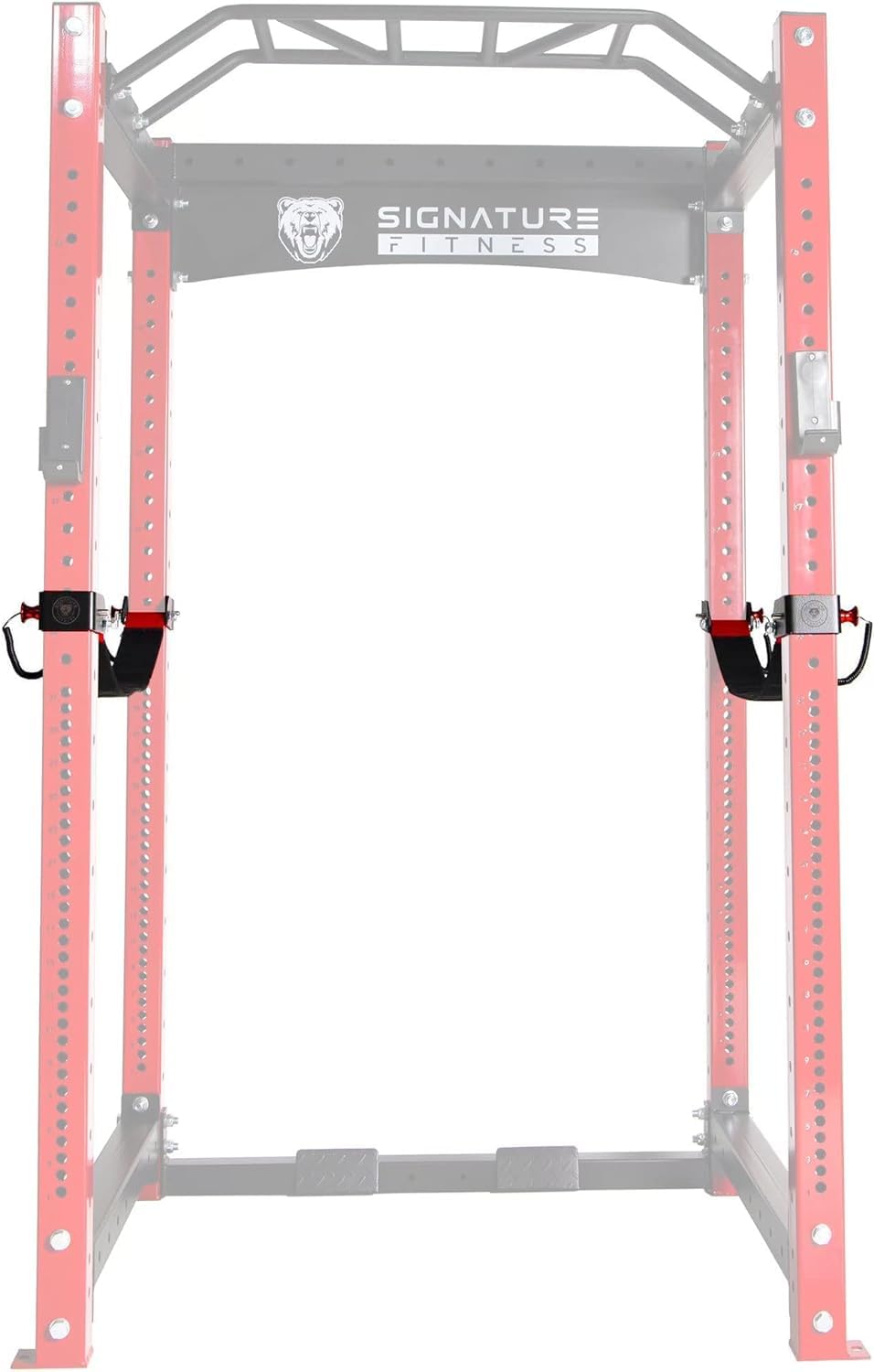 Fitvids 3” x 3” Power Cage Squat Rack Accessories, Safety Straps