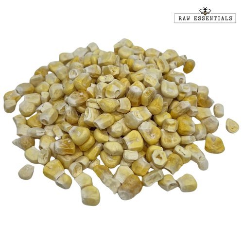Raw Essentials Freeze-Dried Super Sweet Corn | Sweet & Rich Flavor | Ideal for Soups, Salads, & Snacks | Non-GMO, Gluten-Free, Vegan | 7 Ounce Bag