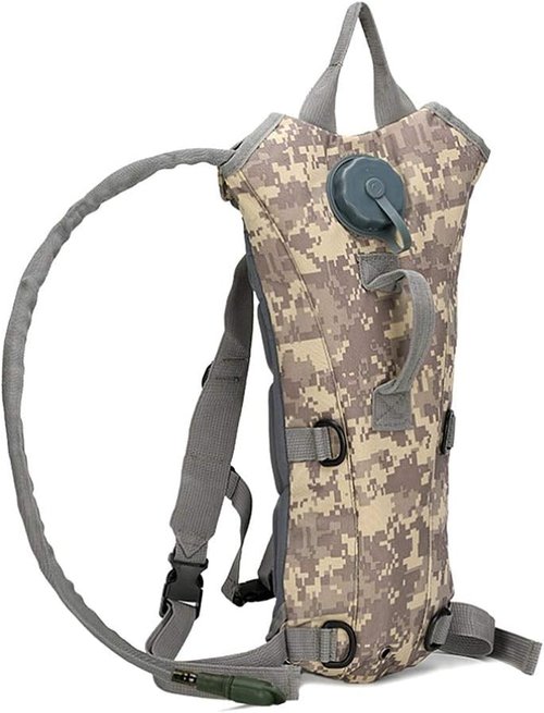HWZ US Army 3L 3 Liter (100 Ounce) Hydration Pack Bladder Water Bag Pouch Hiking Climbing Survival Outdoor Backpack 43x18cm