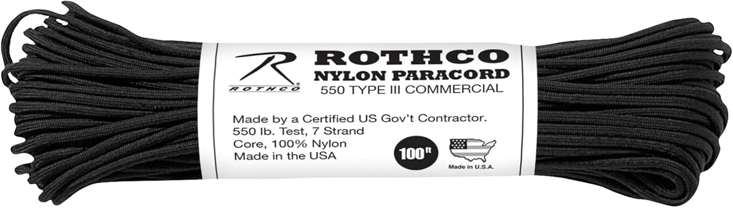 Rothco 193 Cord 550LB Nylon 100 FT/Coyote Brown