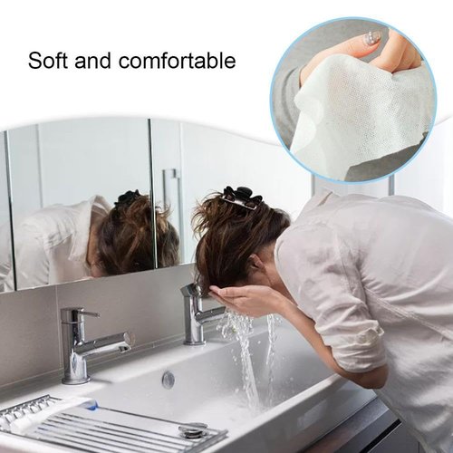 tianyamingyue 30 Pcs Compressed Towels Portable Mini Face Towels Reusable Coin Tissues for Outdoor Sports Home Beauty Candy Size Compressed Towel