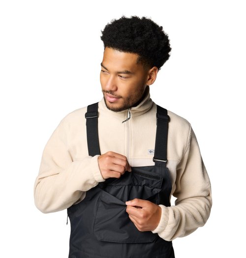 Columbia Men's Iceventure II Bib, Black, Medium
