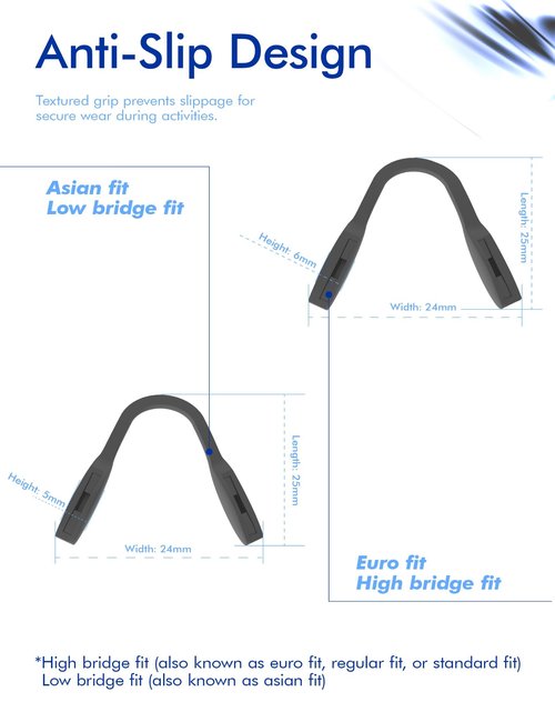 SAUCER Replacement Nose Pieces Pads for Oakley Split Shot OO9416 | Split Time OO4129 | Targetline OO4129 | Crossrange Patch R XL OO9361 Sunglasseses - Standard Grey