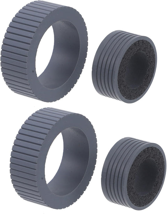 Mipcase 4pcs Fujitsu Scanner Roller Pager Part TPR Material Replacement Roller Scanner Accessory