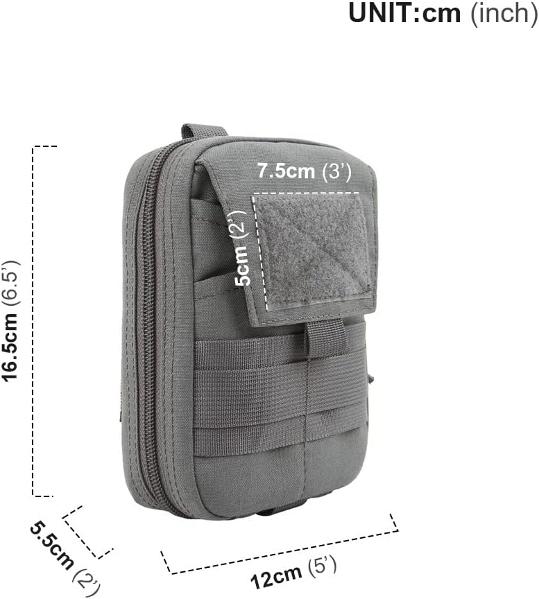EXCELLENT ELITE SPANKER Molle Admin Pouch Military Utility Tool Pouch EDC Molle Pouchs Gadget Waist Bags