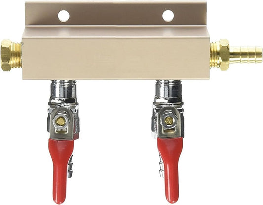 Bev Rite Air Distributor 5/16", CO2 Manifold - 3 way