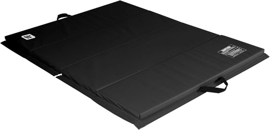 We Sell Mats - 4 ft x 6 ft x 2 - Personal Fitness & Exercise Mat for Home Workout - Lightweight and Folds for Carrying – All Purpose Gym Mat – Thick Mat for Yoga, Pilates, Stretches, Floor Exercises