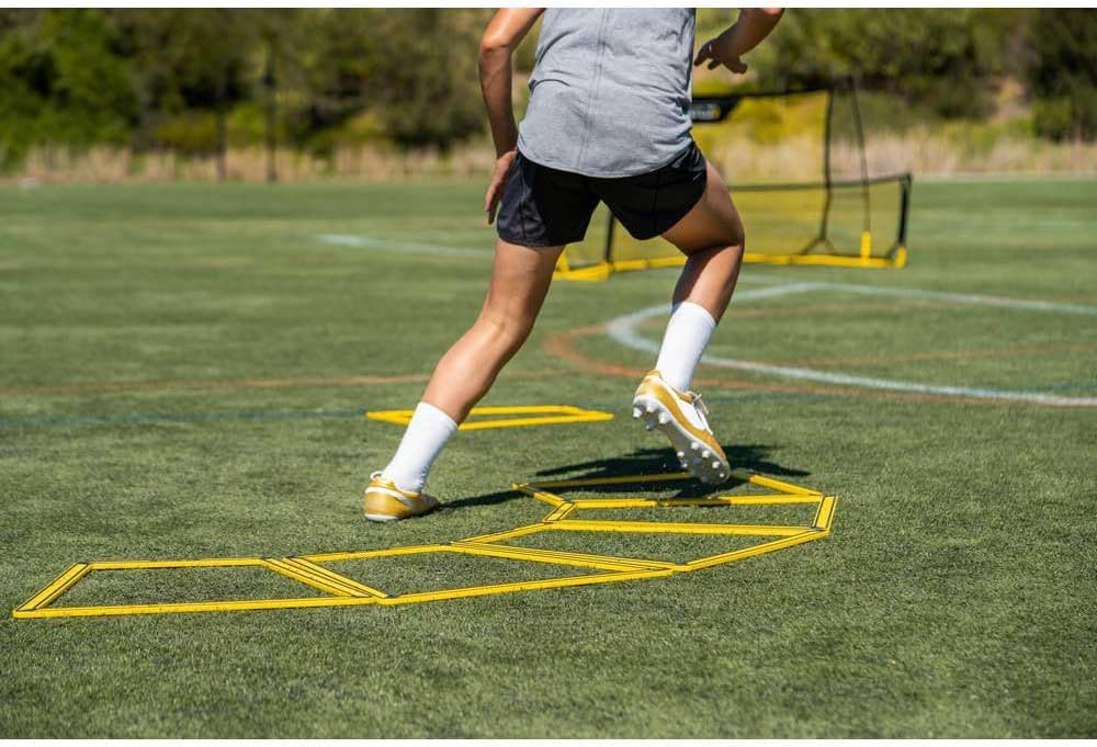 SKLZ Agility Trainer Pro Trapezoid Agility Trainers for Multi-Directional Ladder Patterns