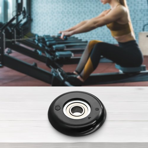 Rollers Kit Fit for Rowing Machine Seats Cushion Wheel,For Gym Wheels/Rollers 2000, 3000, Some 3000 XL and Few Very Early XL Gym Replacement Wheel(4pcs)