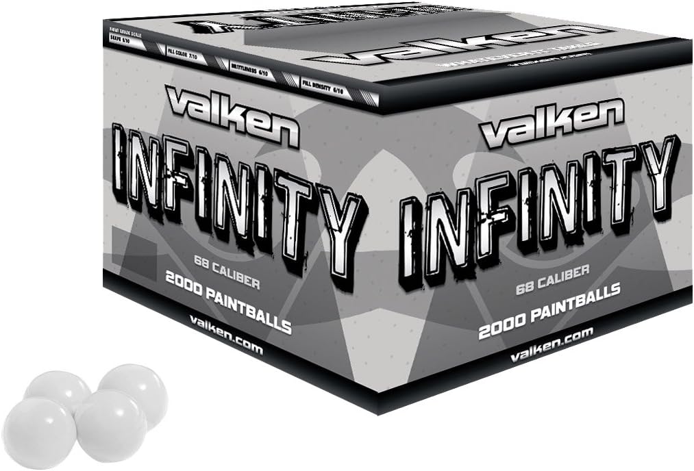 Valken Infinity Paintballs - 68cal - 2,000ct