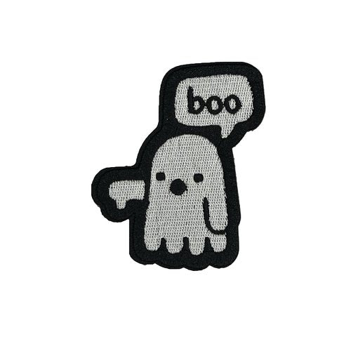 Boo, Morale Patch, Meme Patch, Morale Patch, Military Patch, Hook and Loop, Tactical Backpack, Murph, Veteran Owned