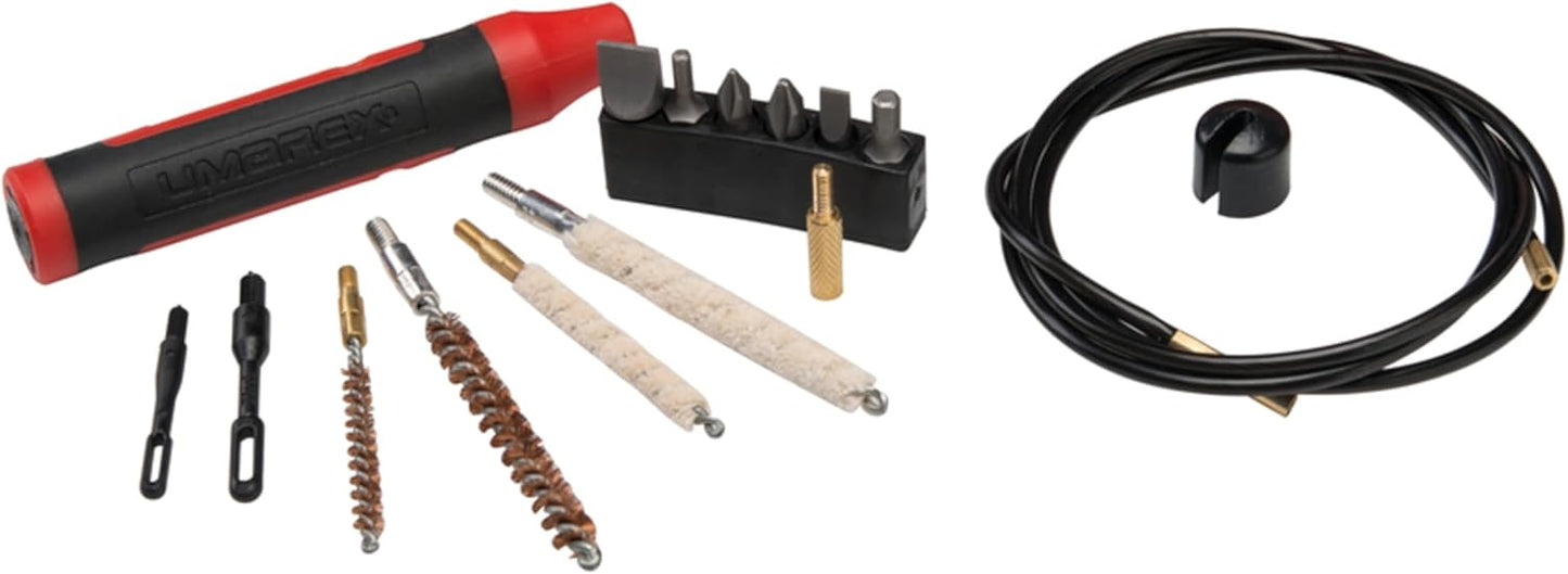 Umarex Air Gun Cleaning Kit for .177 & .22 Caliber - Rod, Brushes, Mops & More