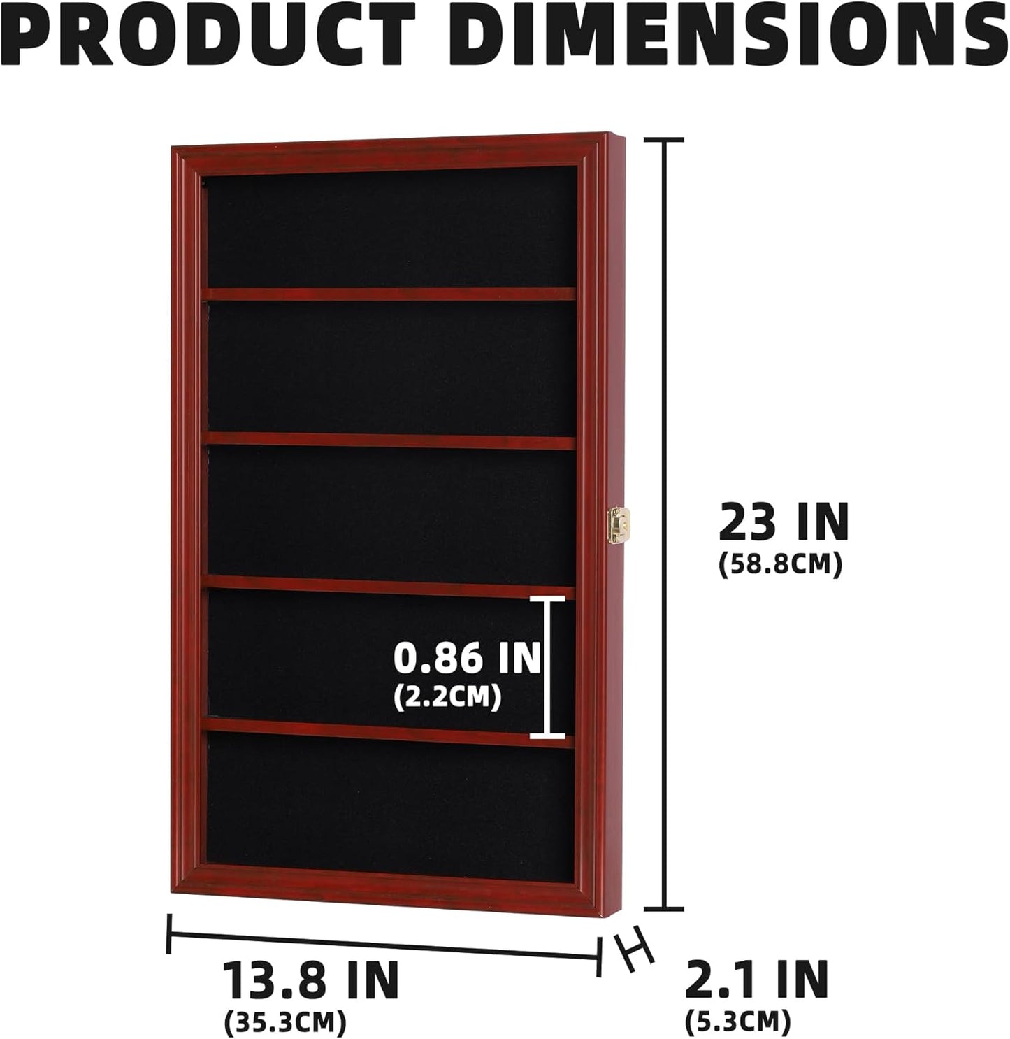 20 Hockey Puck Display Case Cabinet Holder Wall Rack Shadow Box 98% UV Protection, CC01