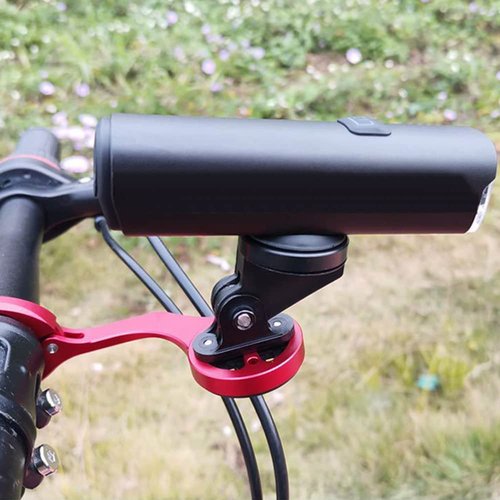 Tobefore Lightweight Bicycle Camera Adapter Mount - Compatible with Garmin Bike Computer, Go Pro Handlebar Mount, 20mm Spacing Universal Action Camera Accessory (Black)