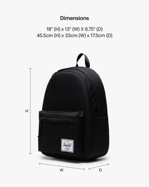Herschel Supply Co. Herschel Classic XL Backpack, Black, One Size
