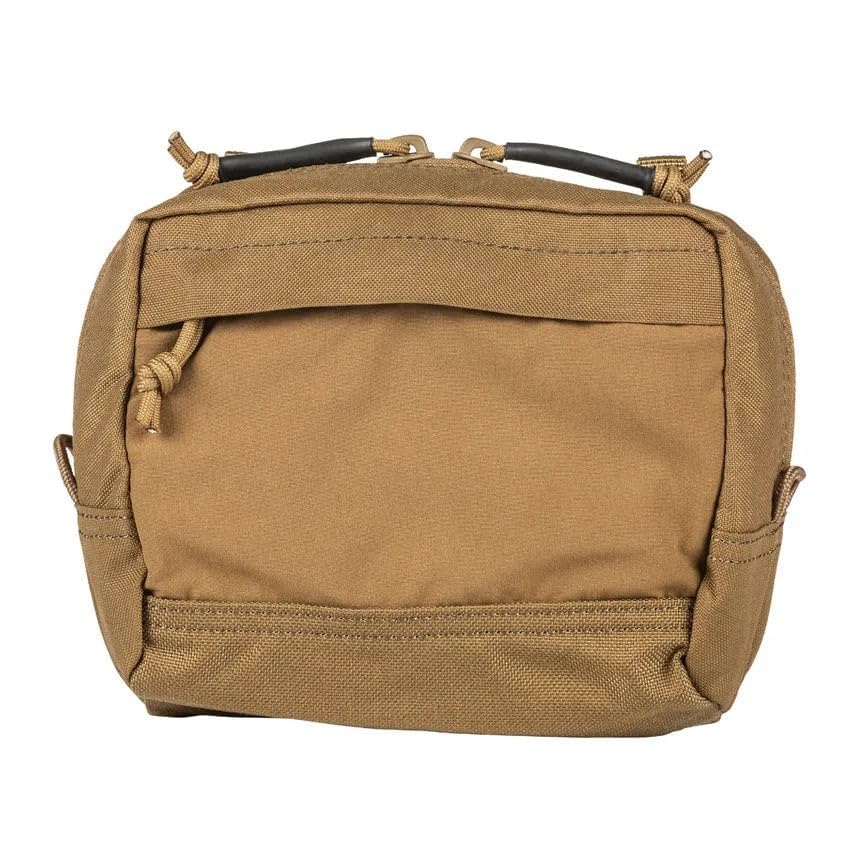 5.11 Tactical Unisex Flex Medium GP Pouch, Lightweight MOLLE Utility Bag, Front Zipper Pocket, Water-Resistant 500D Nylon, Kangaroo, Style 56427ABR