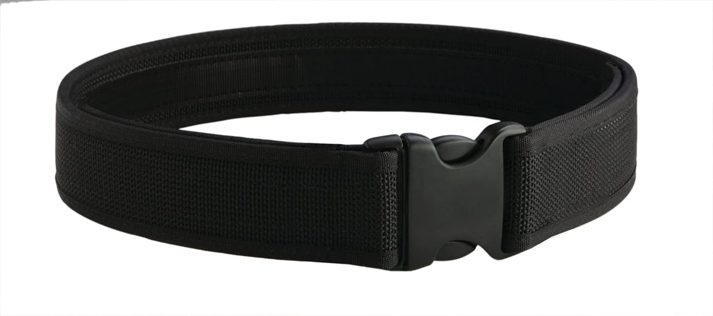 Uncle Mike's Sentinel Nylon Duty Belt Sentinel Duty Black Web Large, Poly Bag 89083