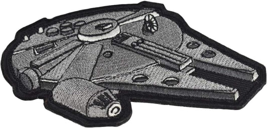 Jadedragon Embroidered Morale Hook Fastener Tactical Patch (Black R)