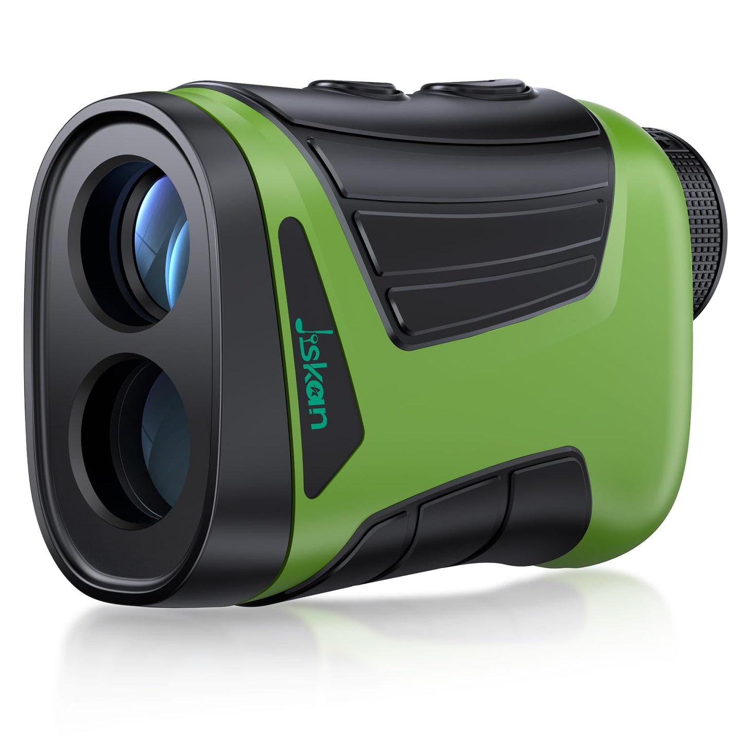 Jiskan Pro Laser Golf Rangefinder with Slope Magnetic 1200 Yards 7X Magnification Flag Pole Locking Rechargeable Range Finder Golf Accessories Gifts for Men