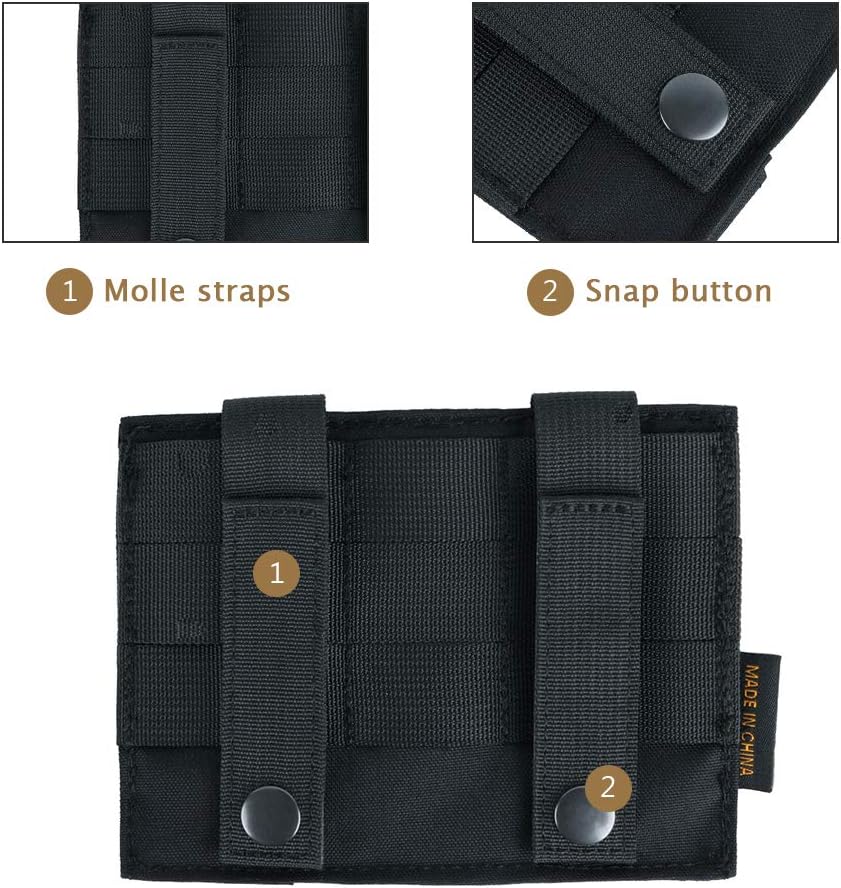 EXCELLENT ELITE SPANKER Tactical Open Top Double/Triple Pistol Mag Pouch for Glock M1911 92F Magazines 40mm Grenade