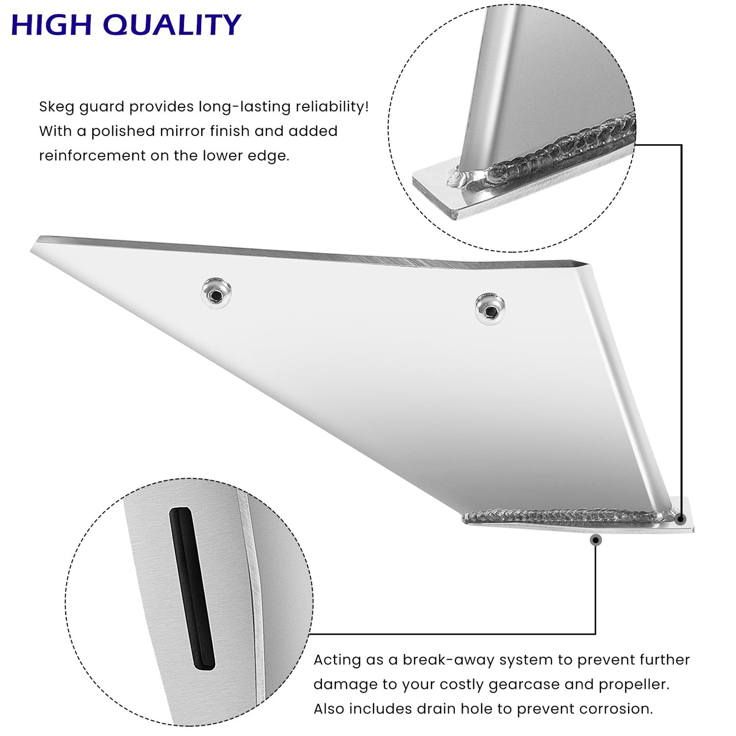 27051 Skeg Guard for Mercury Mercruiser Bravo 1 & Bravo 3 1990-2023 Safe-Skeg Protector
