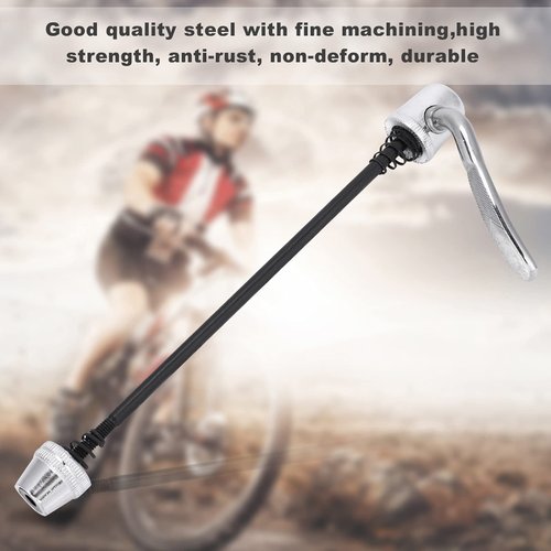 Steel Lightweight Quick, Skewer for Mountain Indoor Front Quick Release Release Skewer Home Cycling Trainer