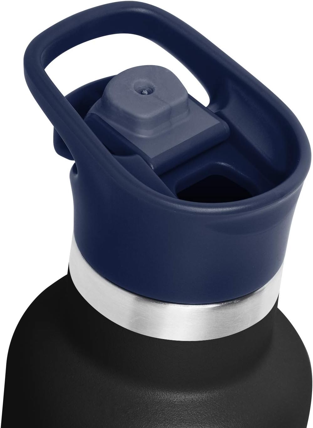 Simple Modern Ascent Chug Lid - Fits All Ascent and Hydro Flask Standard Mouth Water Bottle Sizes - Leak Proof, Double Wall Insulated - Deep Ocean