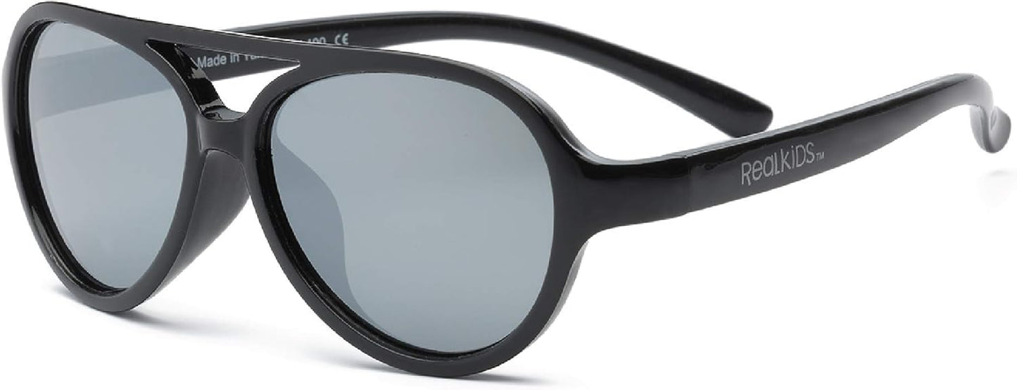Sky Aviator Sunglasses for Kids, Toddler - Flexfit Frames