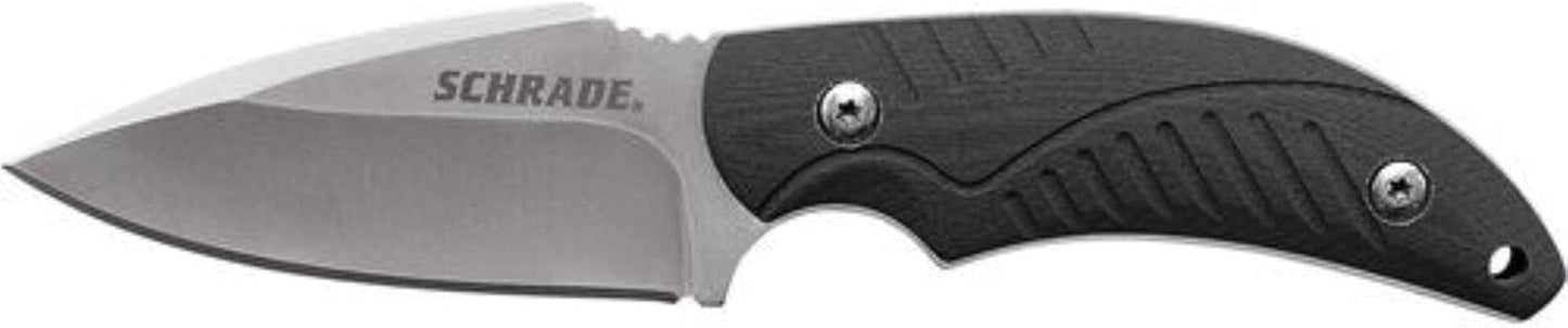 Schrade Delta Class Adder Fixed Blade with Drop Point Blade for Outdoor Survival