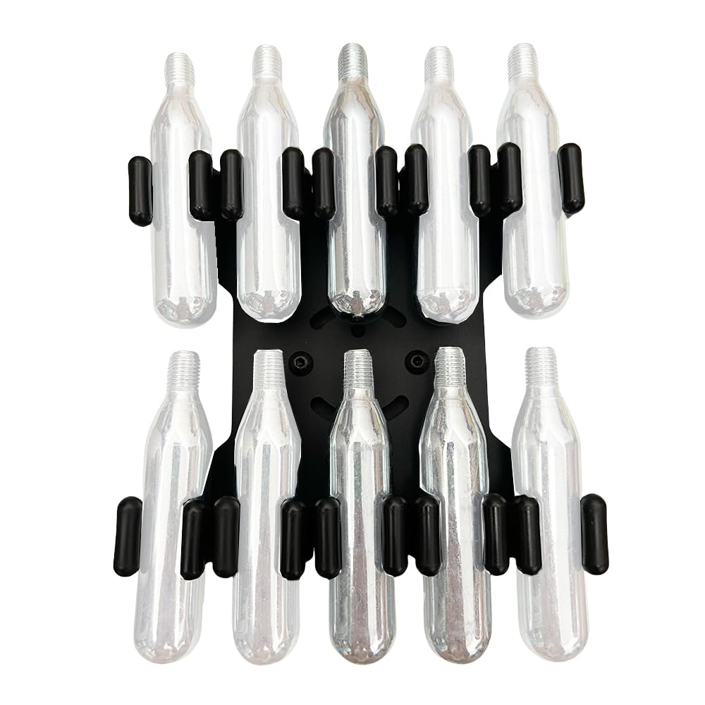 40MAX 12g CO2 Cartridges Portable Device，Quick Disassembly, 360 Degree Rotation for Airsoft