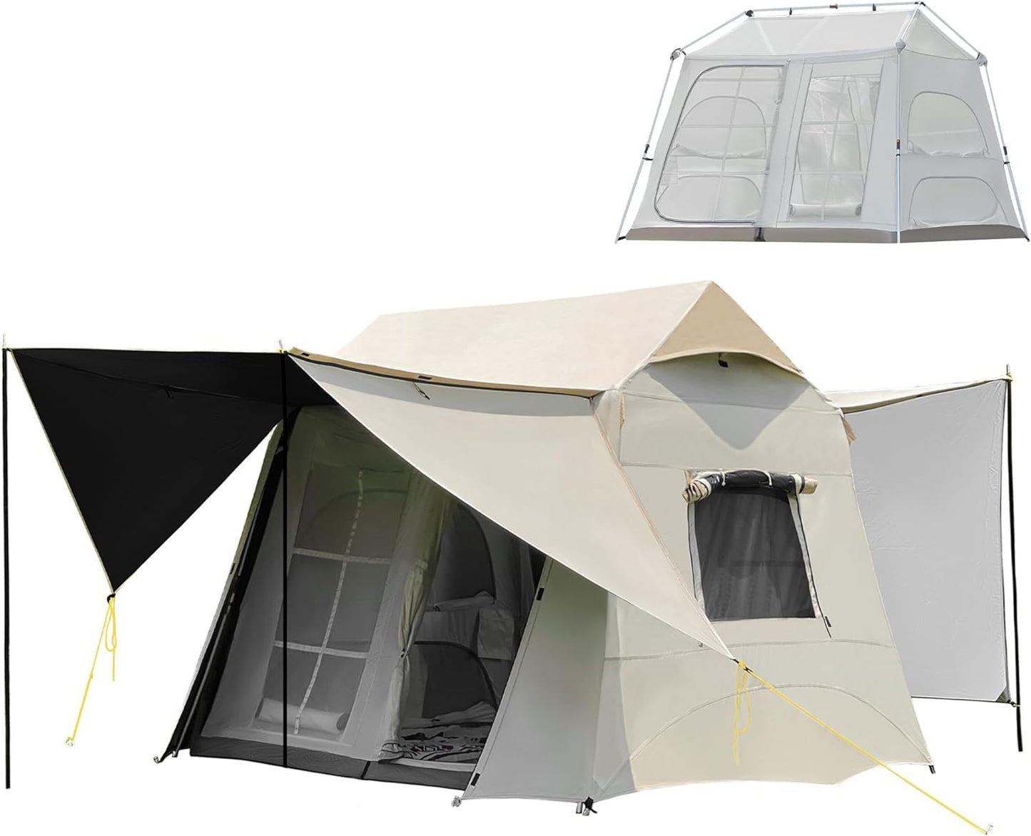 3-5 Person Waterproof Camping Tent,Large Family Cabin Tents for Outdoor Camping Hiking Backpacking Picnic