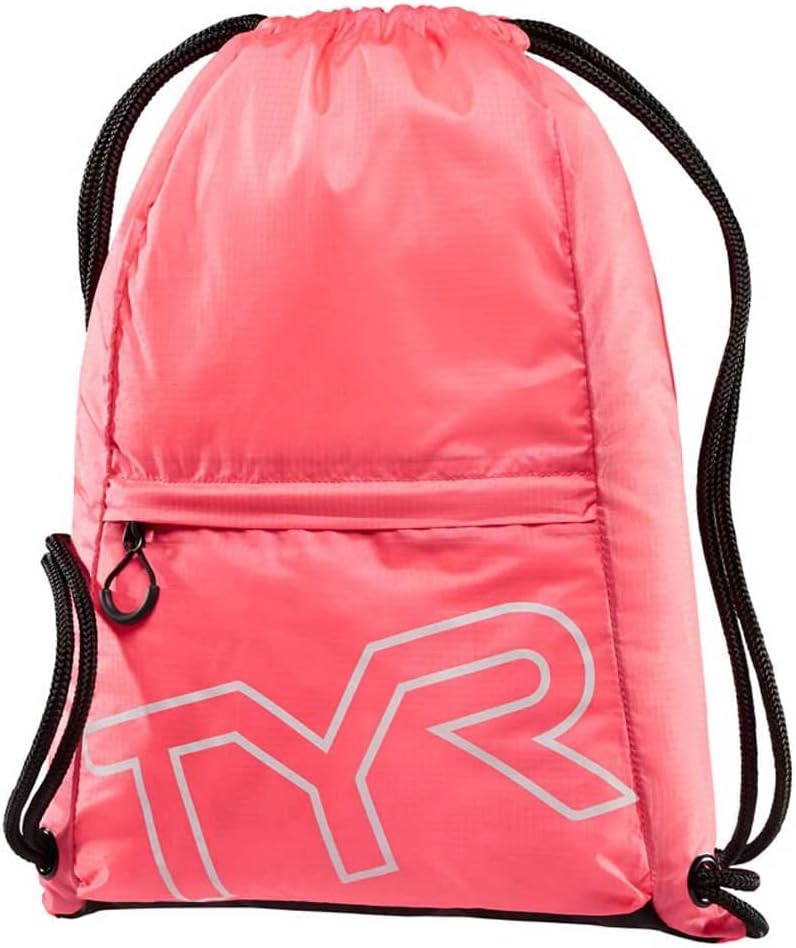 TYR Draw String Backpack 001 Black