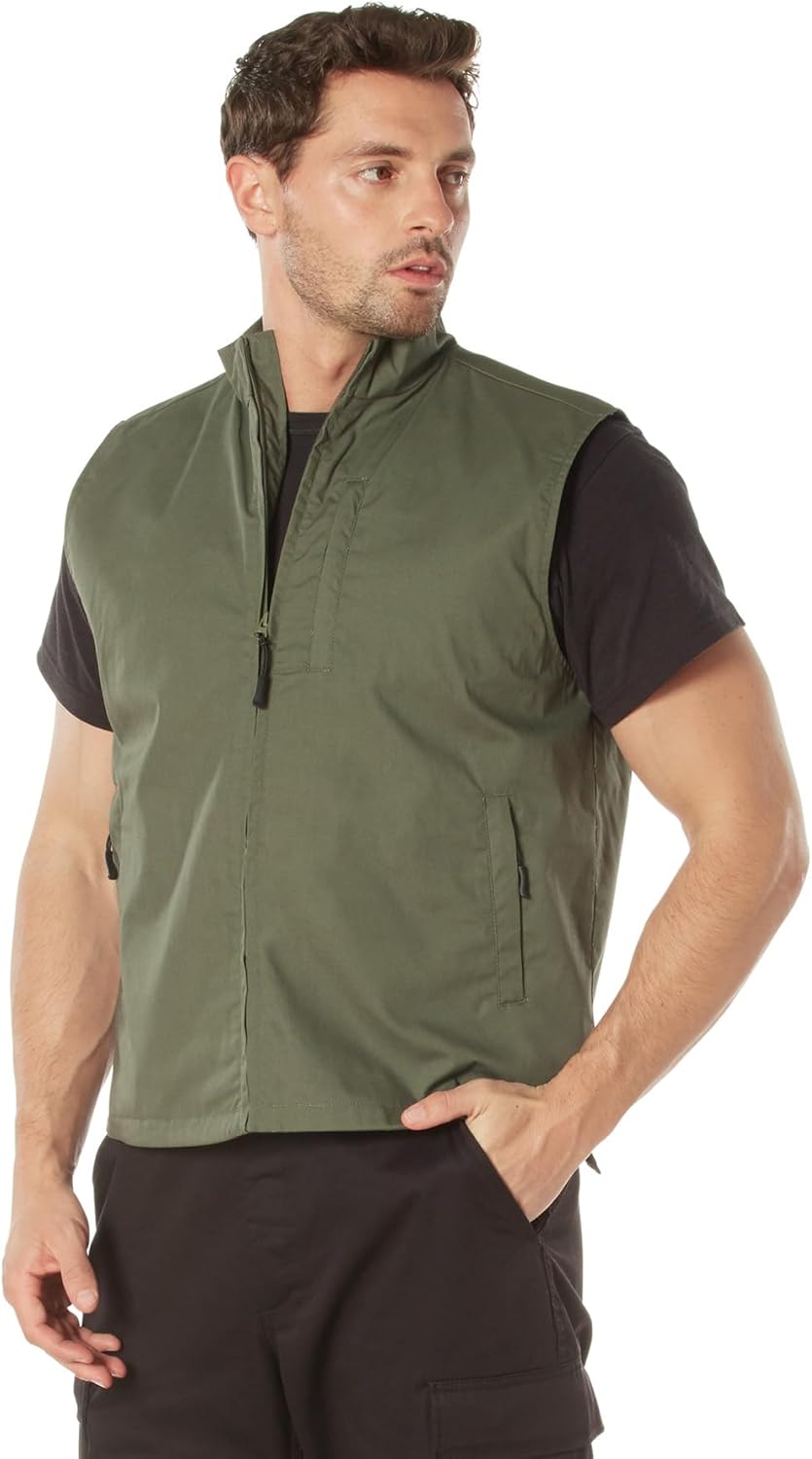 Rothco Undercover Travel Vest for Men | Lightweight, Multi-Pocket Design