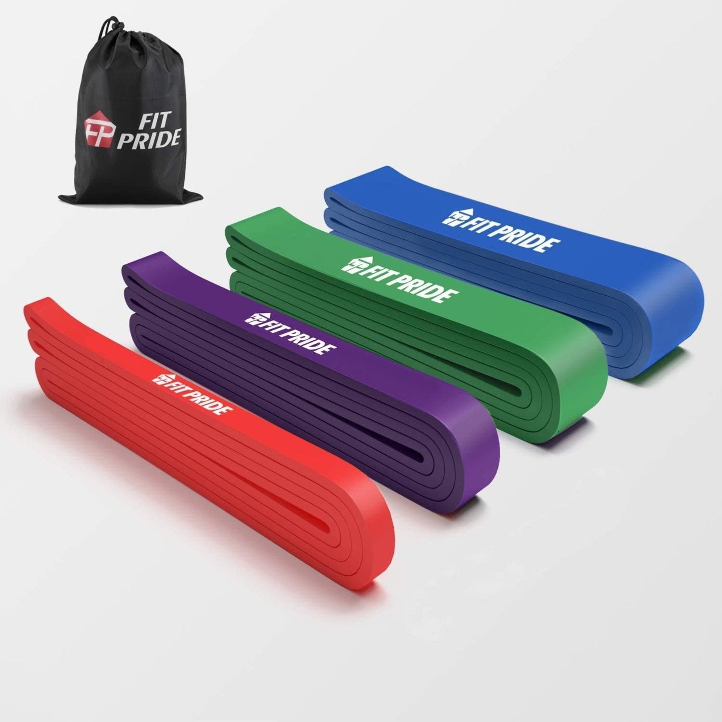 FIT PRIDE Resistance Band for Pull Up Exercise Stretchable Increase Mobility