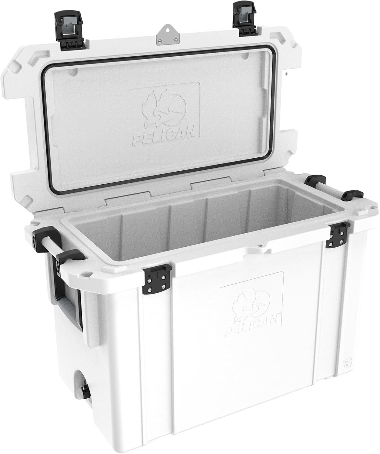 Pelican 95QT Elite Cooler | 72 Can Capacity with Ice | 10+ Day Ice Retention | Rubberized Grip Handles | Guaranteed for Life