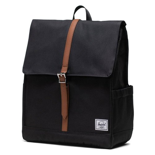 Herschel City Backpack, Black/Black, Mid-Volume 14.0L