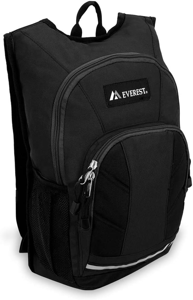 Everest Mini Hiking Pack, Black, One Size