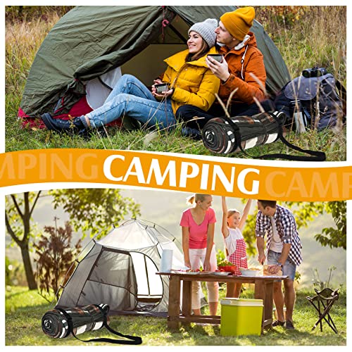 2 Pack Picnic Blanket Carry Straps for Camping and Outdoor Travel