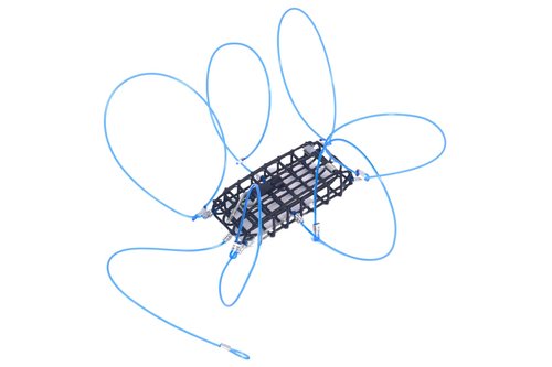 KRAKEN SUPPLY CO 2 Pack Crab Snare Trap Loop Trap Casting for Fishing Pole Dungness Rock Blue Crabs 6 Loops CA, OR, WA Compliant (Snare, 2)