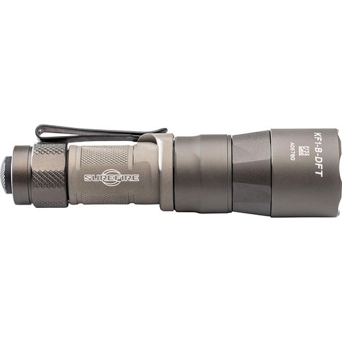 SureFire EDC1-DFT High-Candela Everyday Carry LED Flashlight, Gray