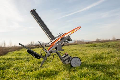 Champion Range and Target WheelyBird 3.0 Auto-Feed Trap - 60 Clay Stack, Quick-Throw Motor, 70 Yards Distance, Ultra-Wide Tires & Wireless Remote Compatible