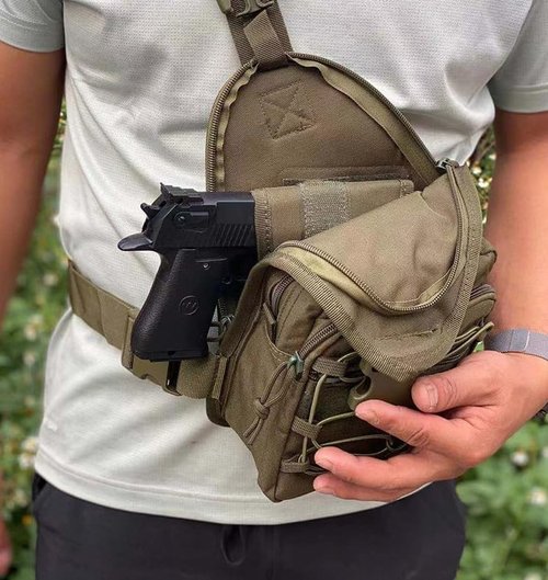 Tactical Backpack,Small Backpack and Sling Bag for Men,Crossbody Bag Men,Military Rucksack.