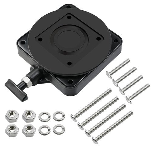 XQK 1 Pack 2207003 Low-Profile Swivel Mounting Base Compatible with Cannon Downrigger