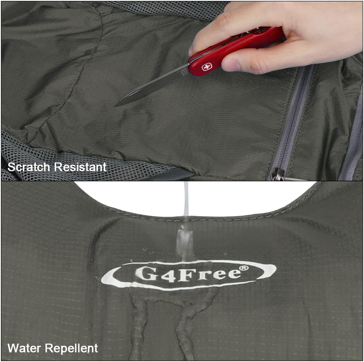 G4Free Lightweight Packable Hiking Backpack for Men Women Small Hiking Daypacks Foldable Shoulder Pack Casual Outdoor Bag 11L