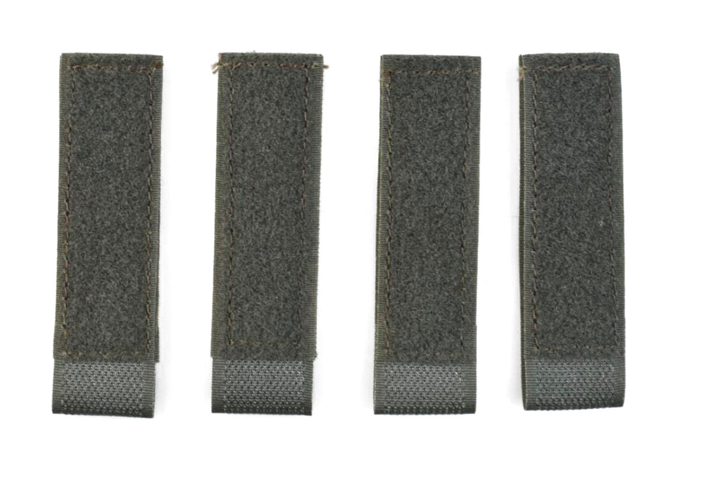 JFFCESTORE Hook&Loop Adapter Strips Tactical Morale Patches Panel Molle Strips Attachment for Tactical ID Patches Badges and Insignia Patches (Green)