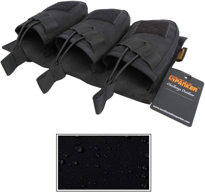 EXCELLENT ELITE SPANKER Single/Double/Triple Open Top Molle Mag Pouch AK Magazine Pouch for AK47 AK74 AR-15 Pmags Magazine