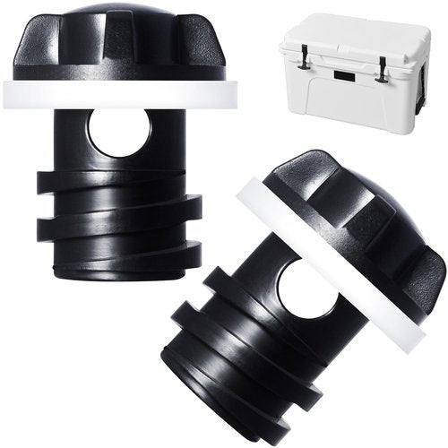 Cooler Drain Plug for YETI, 2 Pack Replacement Cooler Accessories, Compatible with YETI Tundra, Tank and RTIC Coolers, Ice Chest Plug for YETI