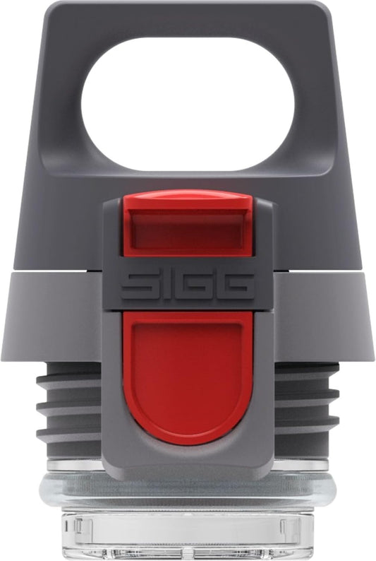 SIGG - Hot & Cold One Top - Compatible Thermo Flask Hot & Cold Bottles - Leakproof - Dishwasher Safe - BPA Free - Grey